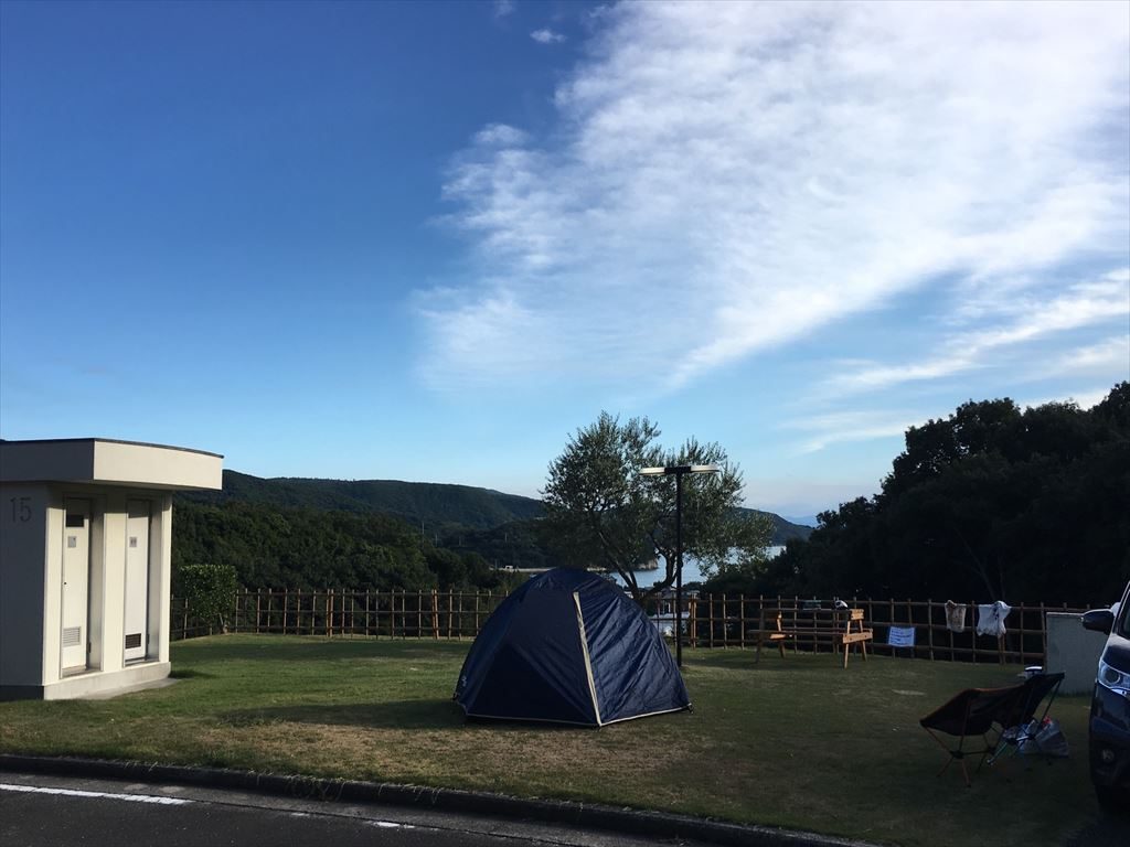 ふるさと村キャンプ場（オートキャンプサイトA）